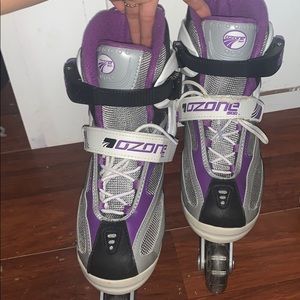 Roller blades. Worn 2 times.